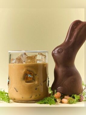 Anthropologie Icon Glass, Easter Edition NWT